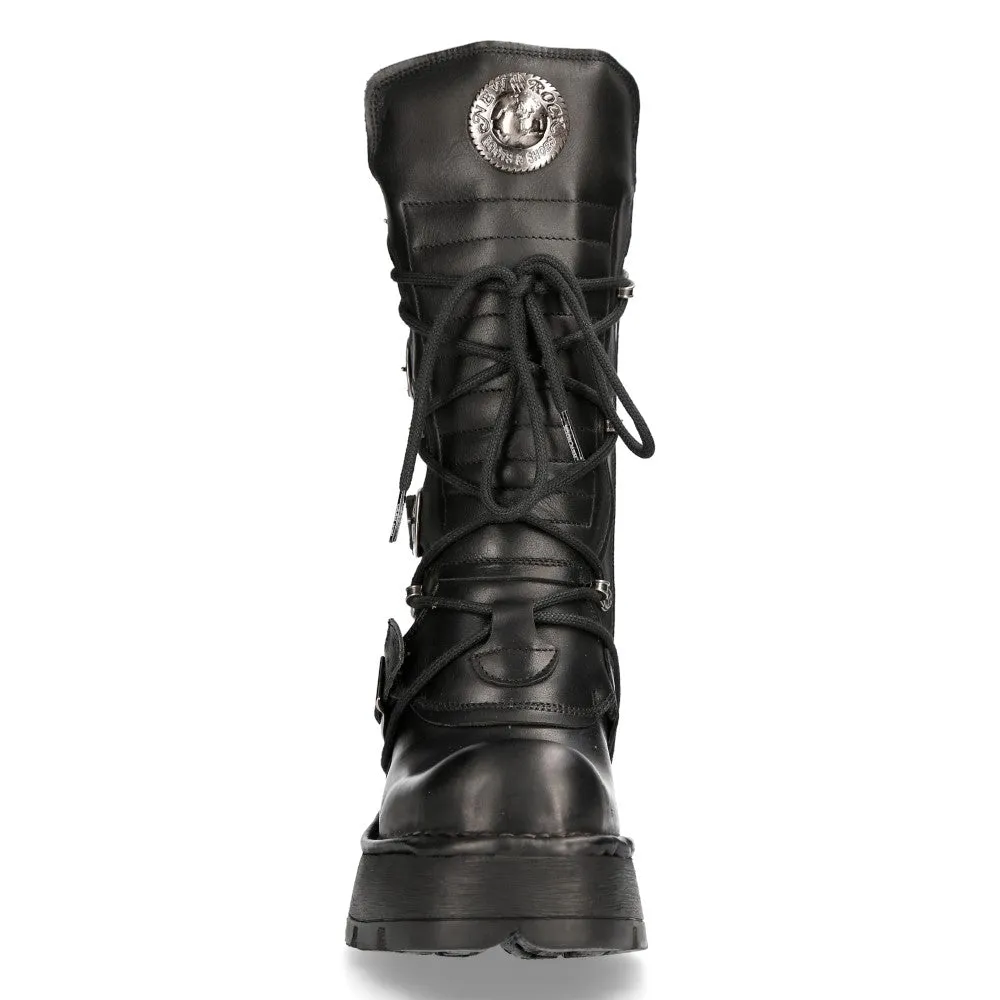 373-S33 Ladies Gothic Mid Calf Boots