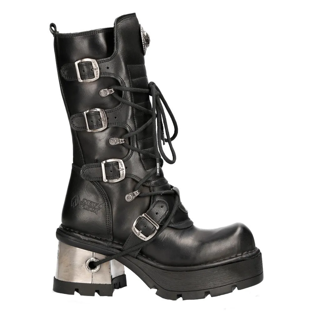 373-S33 Ladies Gothic Mid Calf Boots