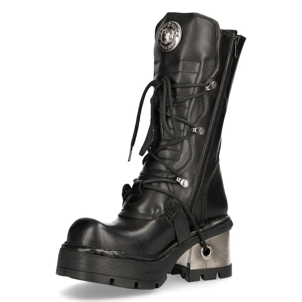 373-S33 Ladies Gothic Mid Calf Boots