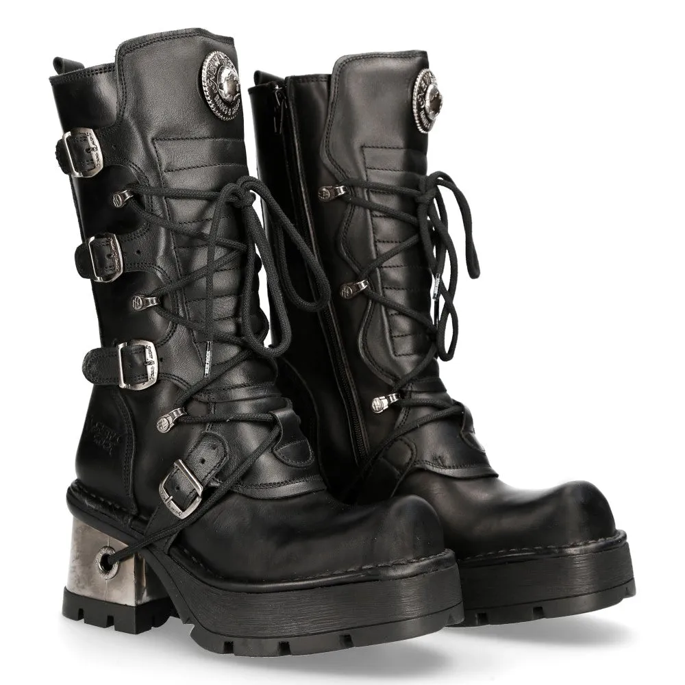 373-S33 Ladies Gothic Mid Calf Boots