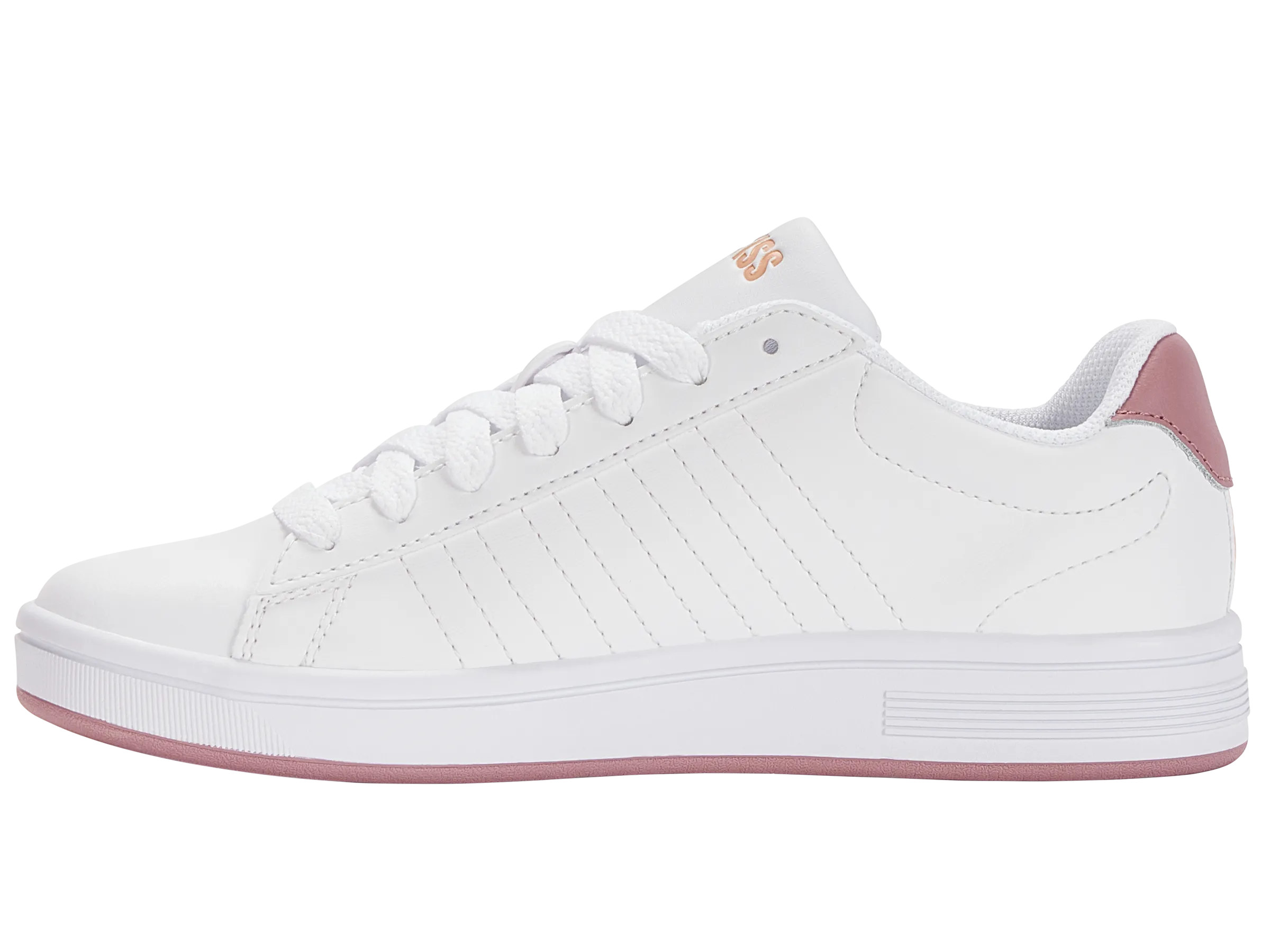 96599-952-M | COURT SHIELD | WHITE/FOXGLOVE/ALMOST APRICOT