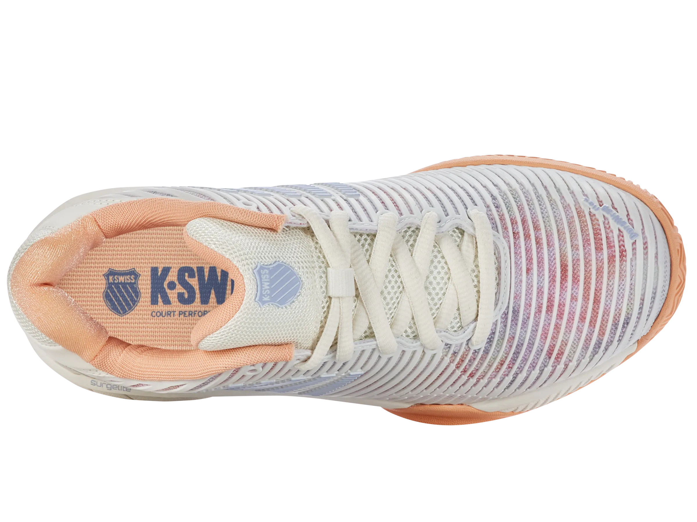 96614-165-M | HYPERCOURT EXPRESS 2 CLAY | STAR WHITE/PEACH FUZZ/HEATHER