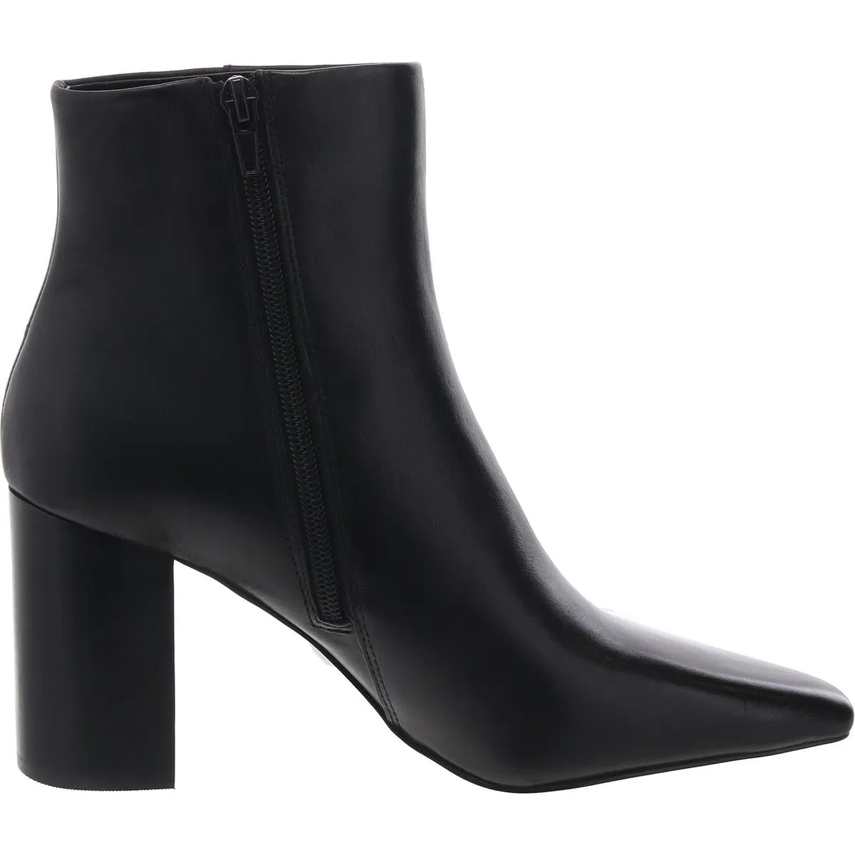 Aqana Womens Solid Leather Ankle Boots