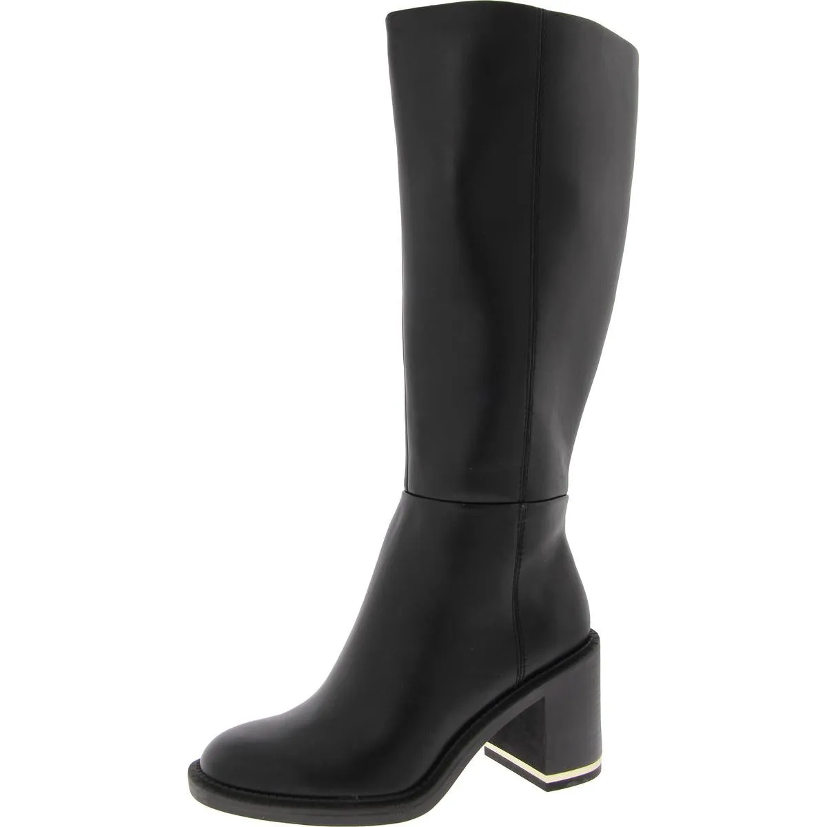 Banta Womens Faux Leather Round Toe Knee-High Boots