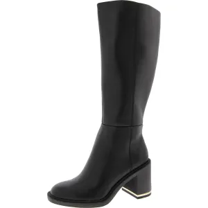 Banta Womens Faux Leather Round Toe Knee-High Boots