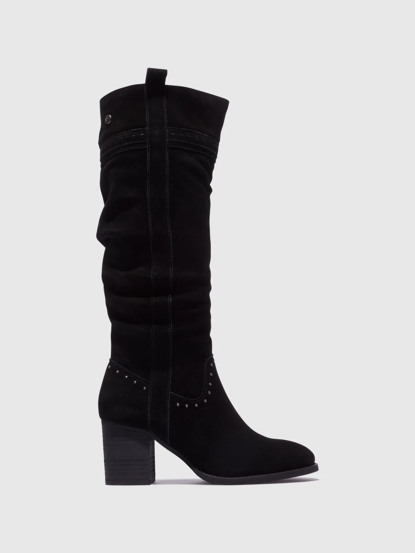 Black Knee-High Boots