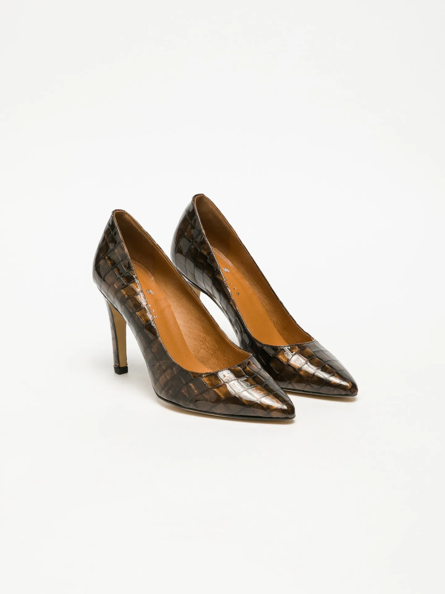 Brown Pointed Toe Shoes