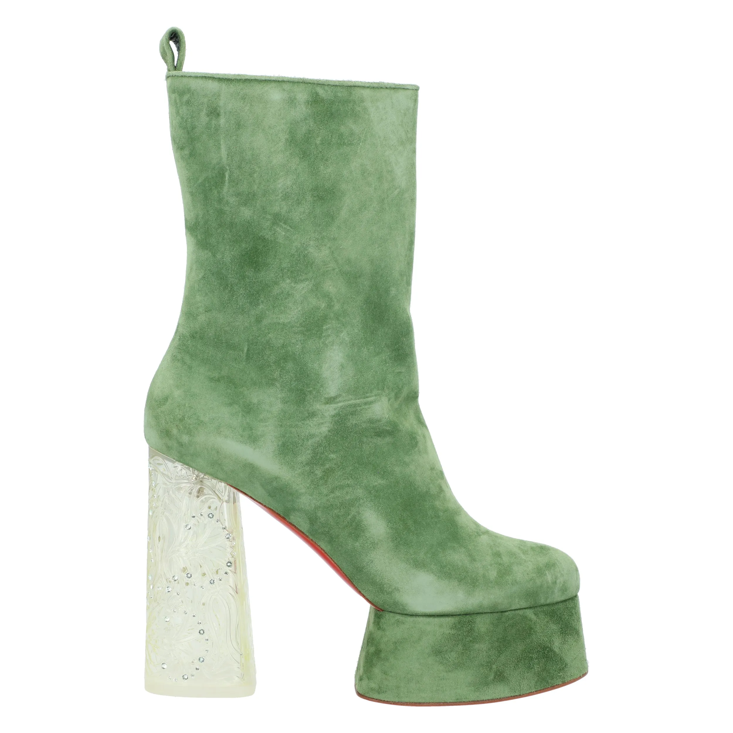 Christian Louboutin Izamayaz GREEN Boot