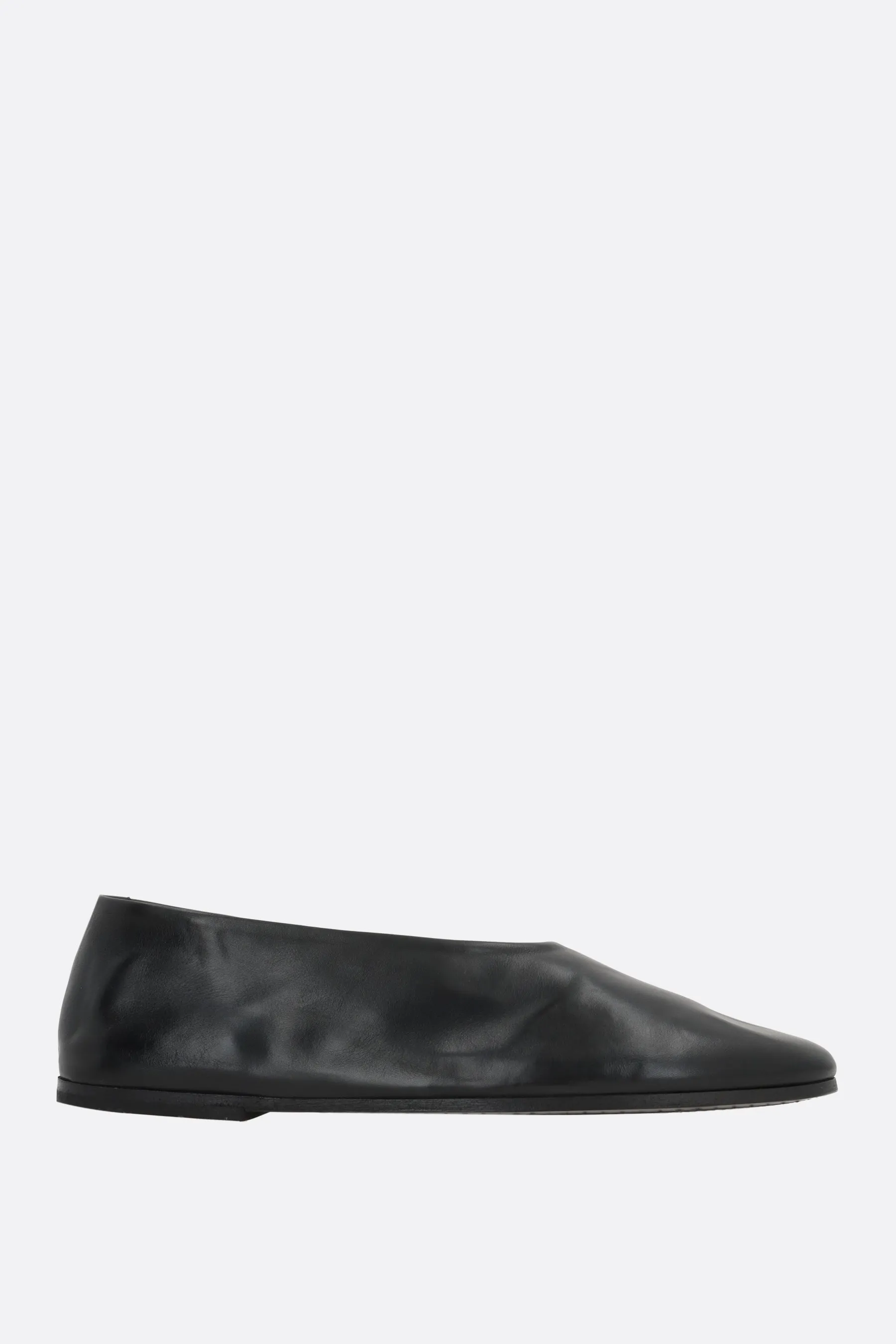 Coltellaccio ballet flats in smooth leather
