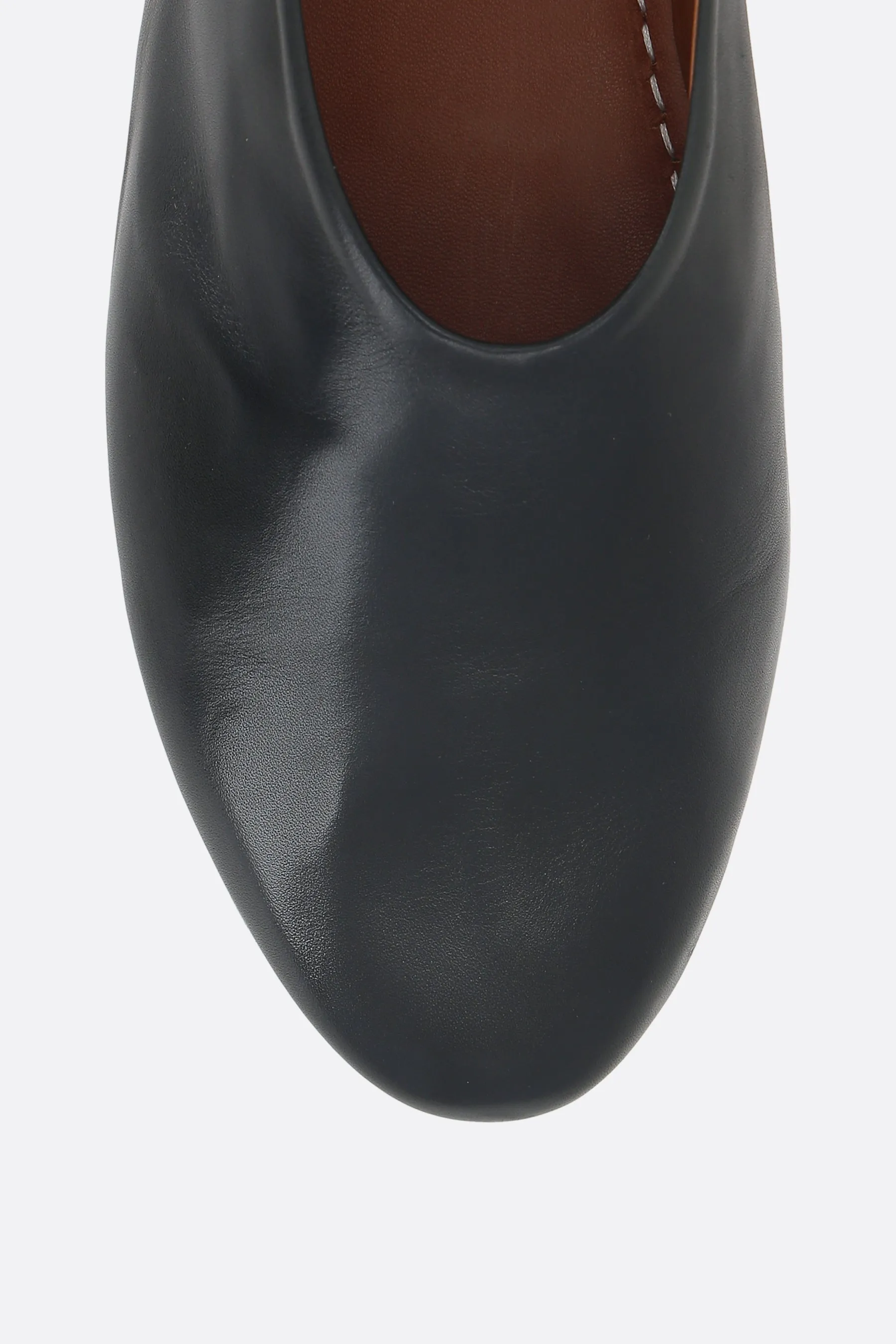 Coltellaccio ballet flats in smooth leather