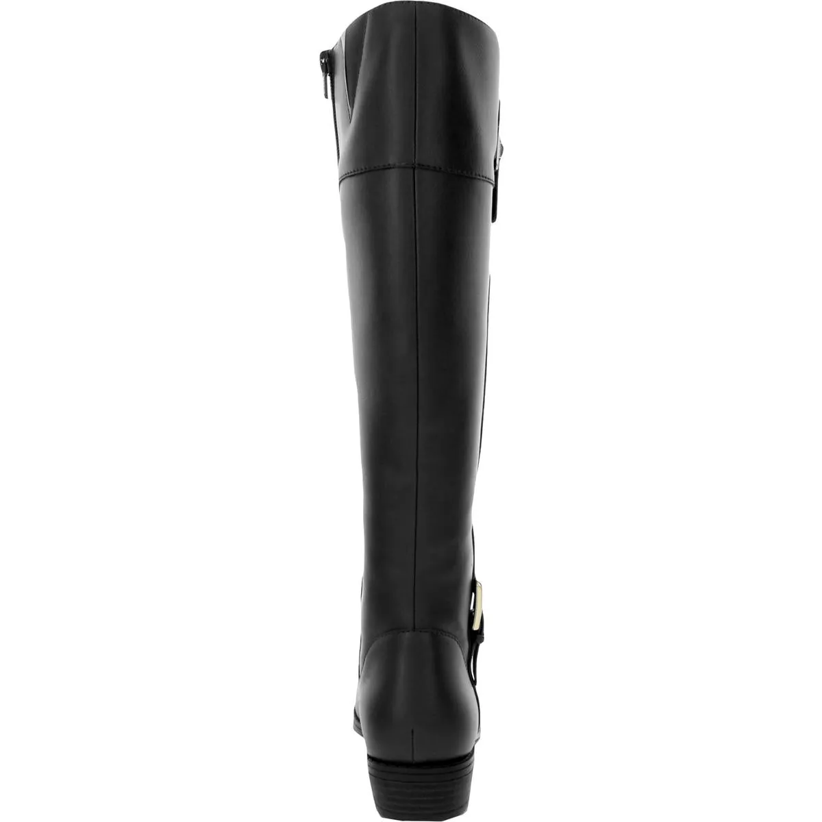 Deliee 2 Womens Zipper Round Toe Riding Boots