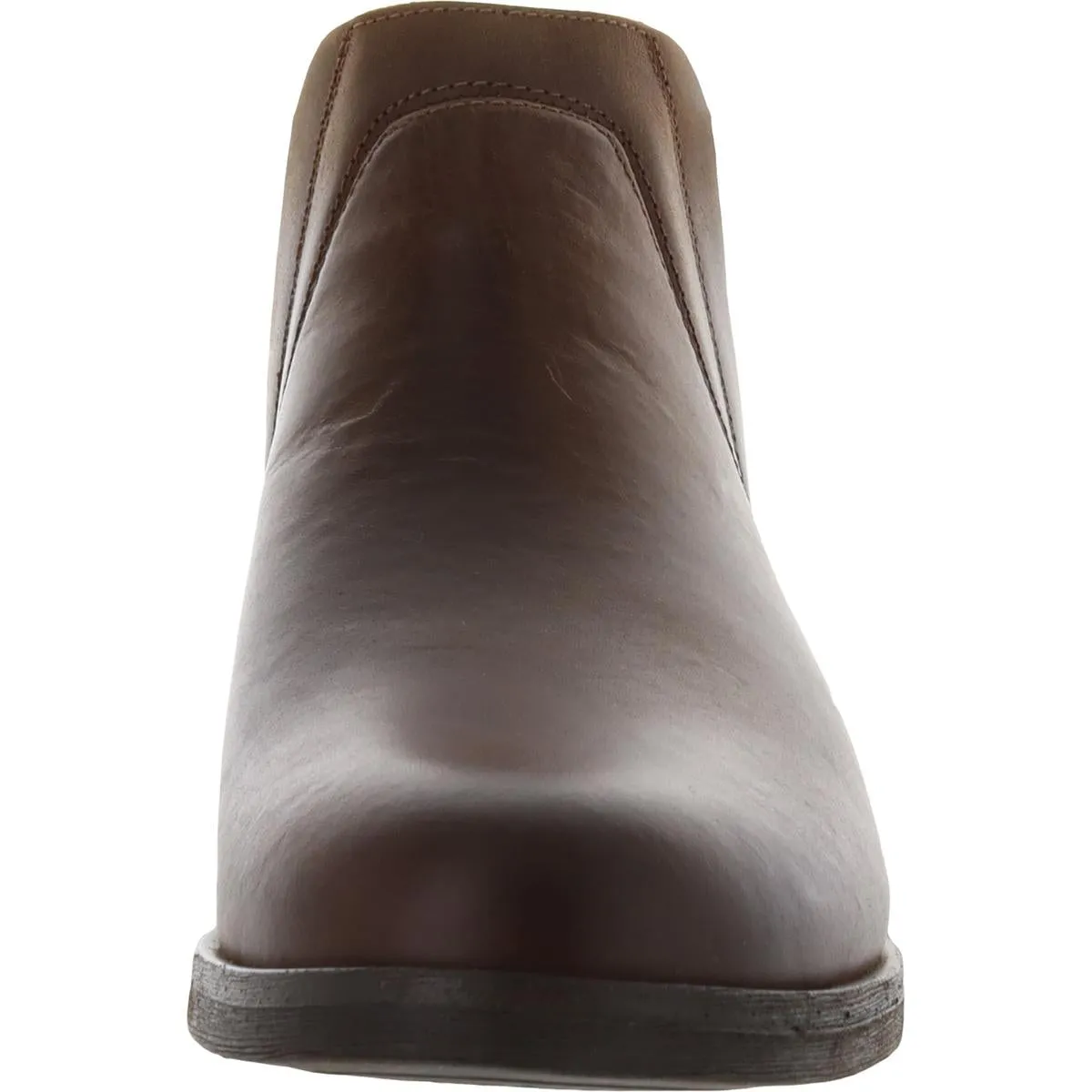 Demi2 Beat Womens Leather Snake Print Booties