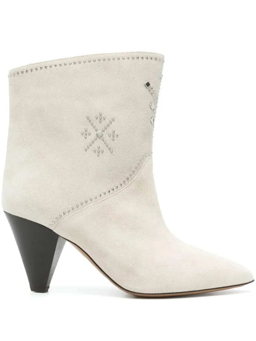 Ecru 75Mm Loline Boots