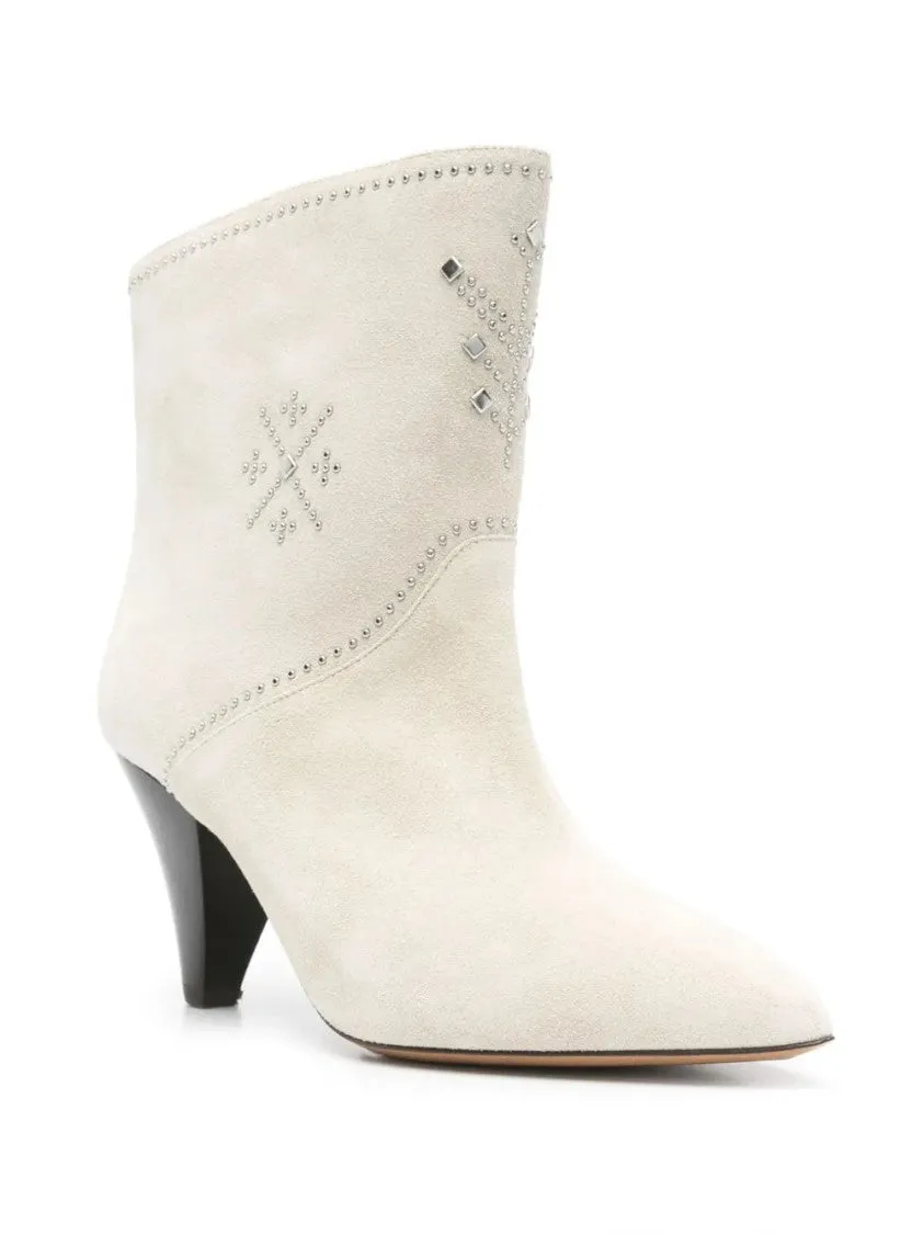 Ecru 75Mm Loline Boots