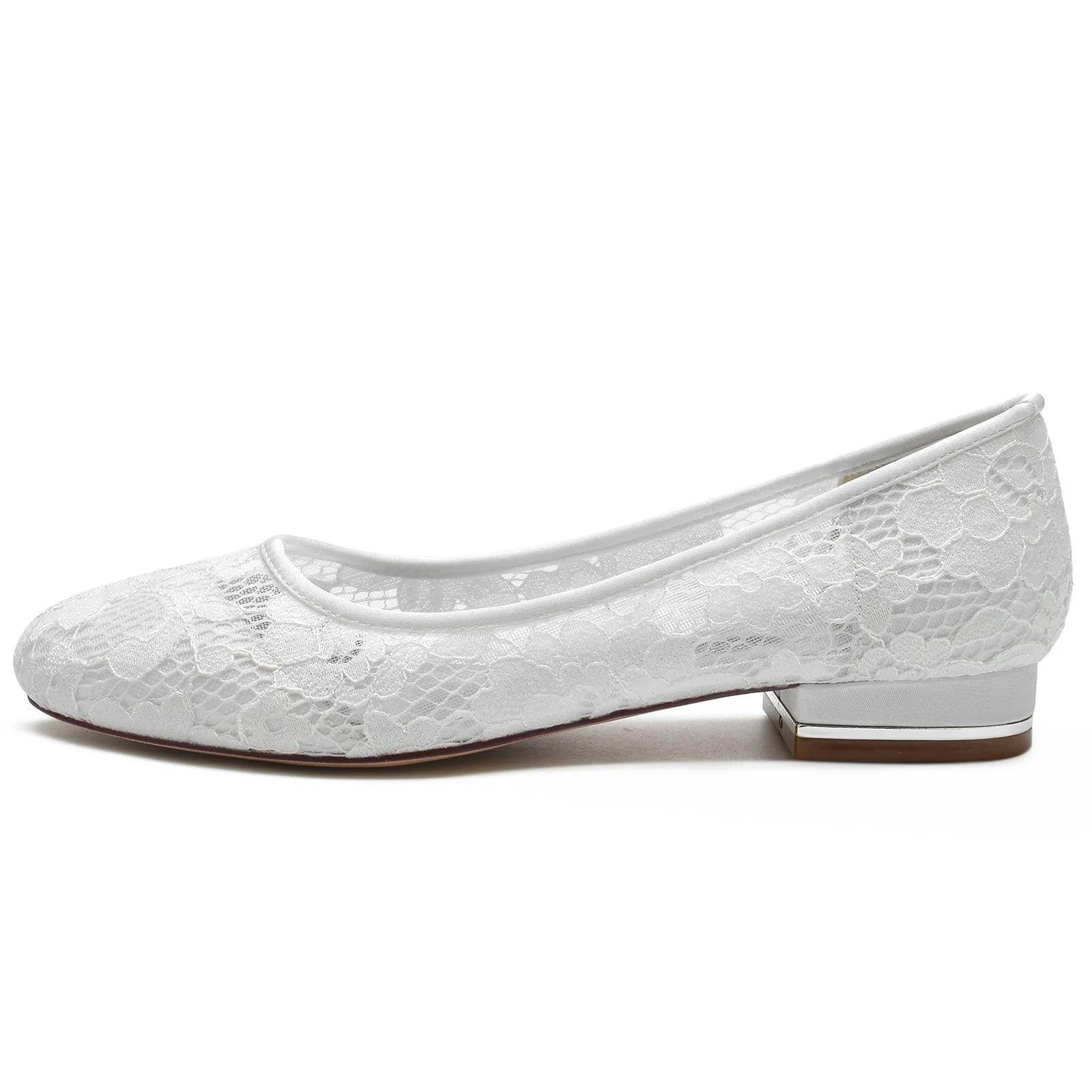 Flat Heel 2.5cm Lace Shoes CK0281