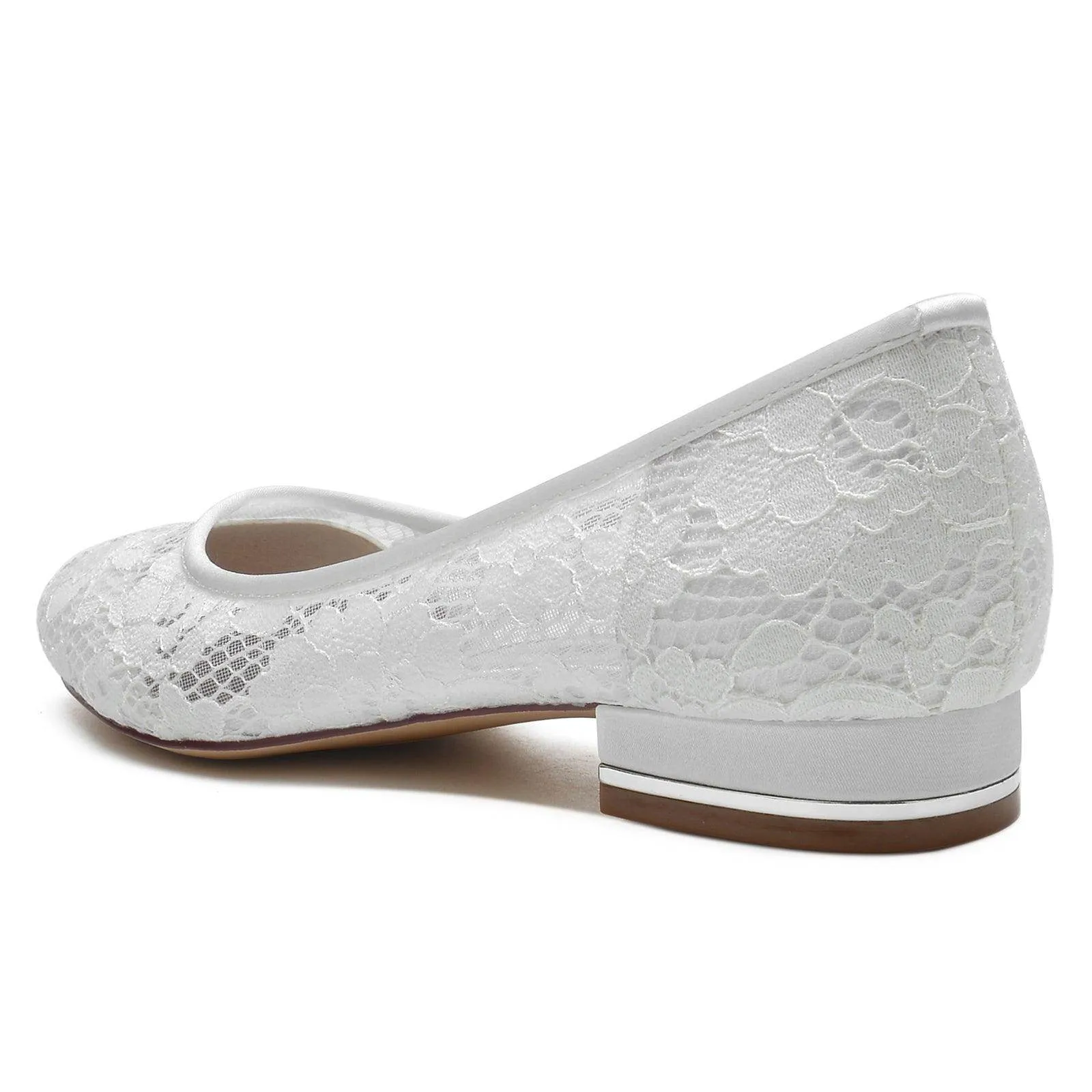 Flat Heel 2.5cm Lace Shoes CK0281