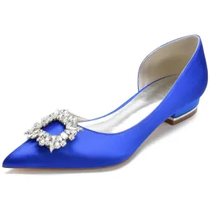 Flat Heel 2.5cm Silk-Like Shoes CK0268