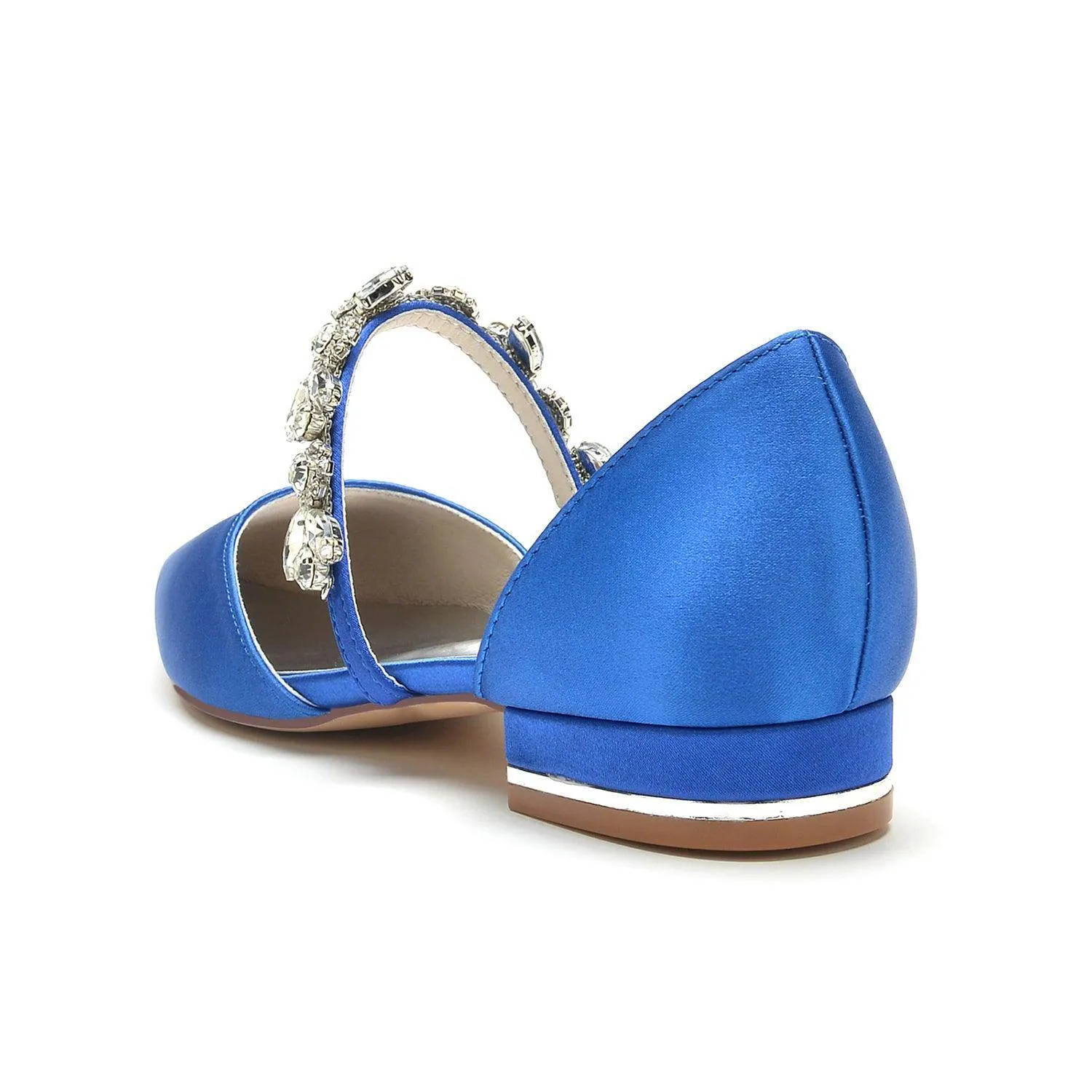 Flat Heel 2.5cm Silk-Like Shoes CK0363