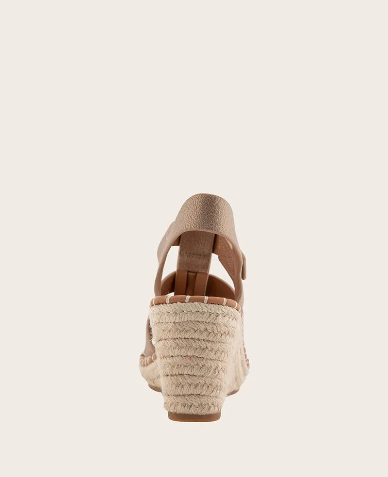 GENTLE SOULS - Capelin Metallic Esparille Wedge