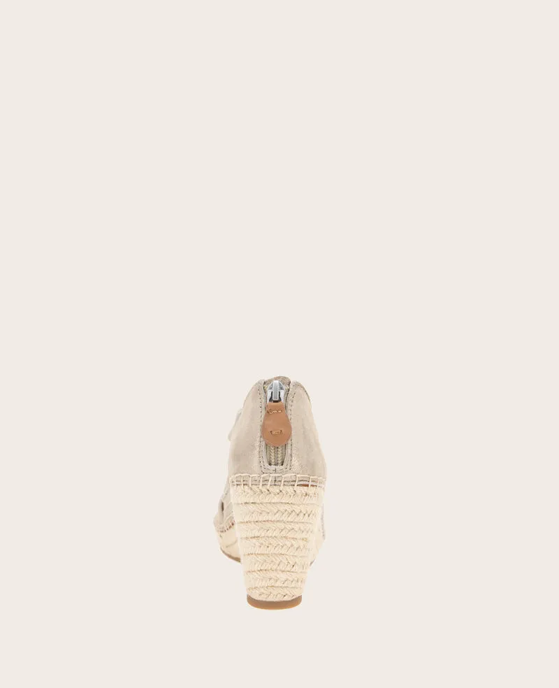 GENTLE SOULS - Corinne Leather Espadrille Wedge