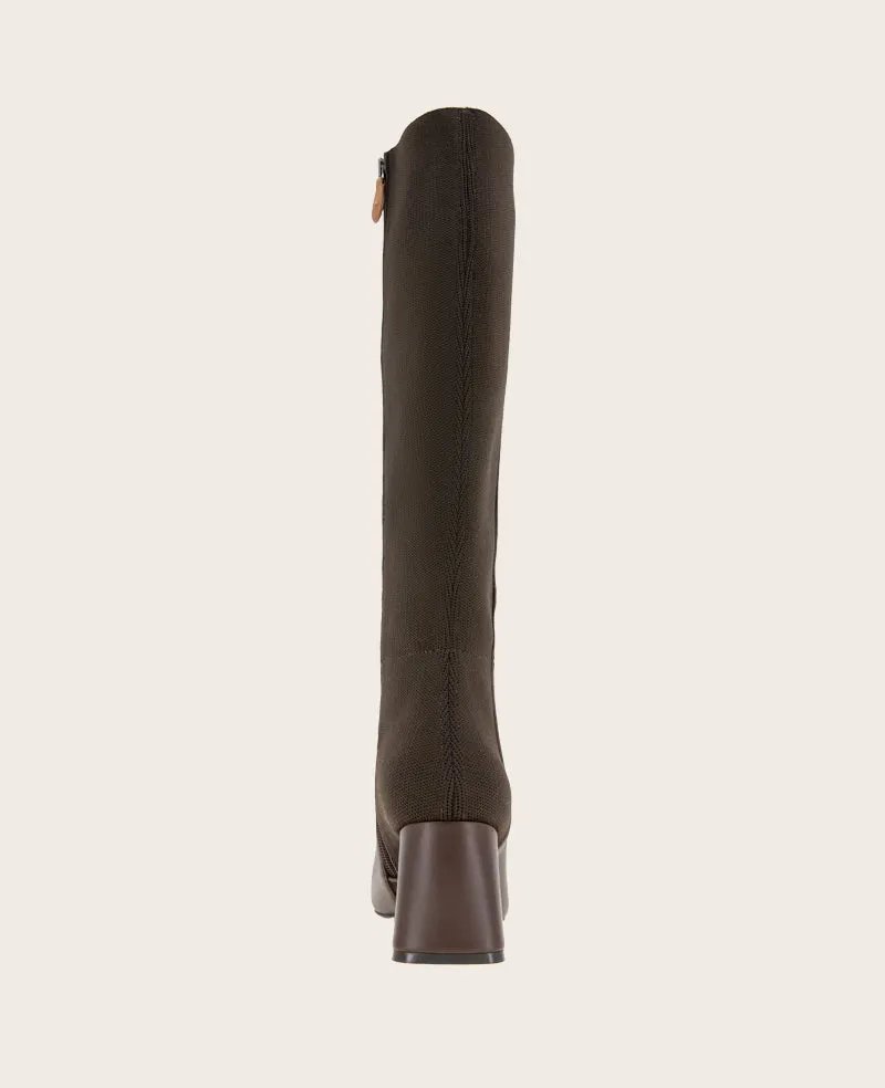GENTLE SOULS - Dionne Leather Elastic Heel Boot