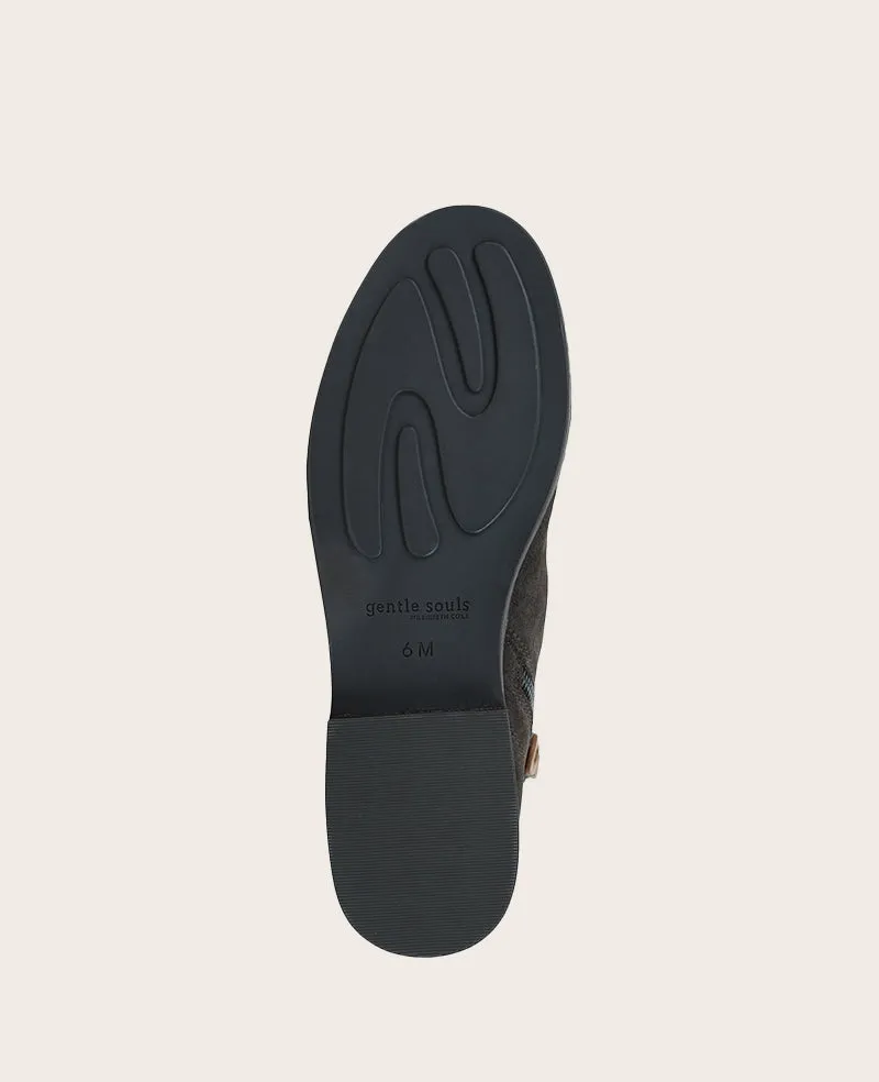 GENTLE SOULS - Emma Suede Double Zip Bootie
