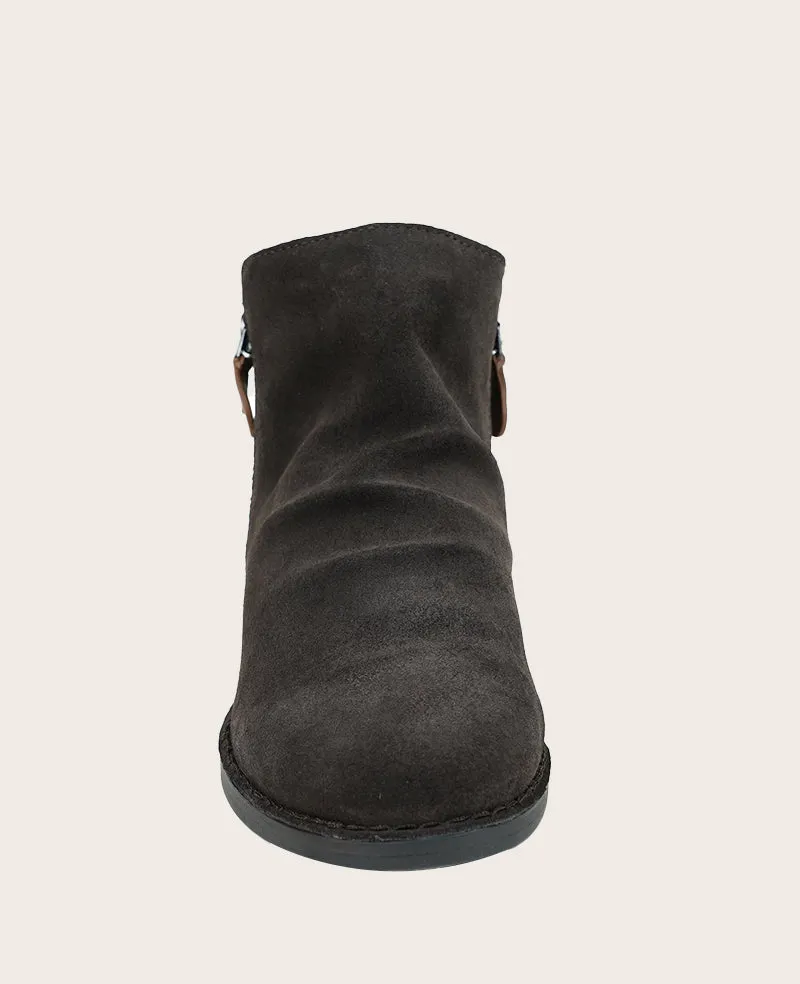 GENTLE SOULS - Emma Suede Double Zip Bootie