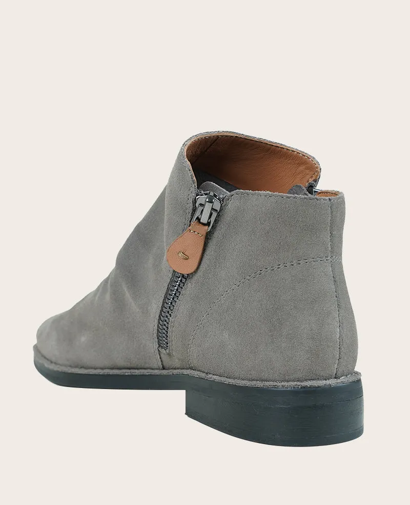 GENTLE SOULS - Emma Suede Double Zip Bootie