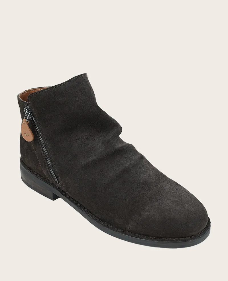 GENTLE SOULS - Emma Suede Double Zip Bootie