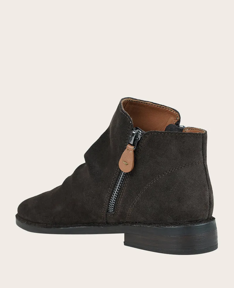 GENTLE SOULS - Emma Suede Double Zip Bootie