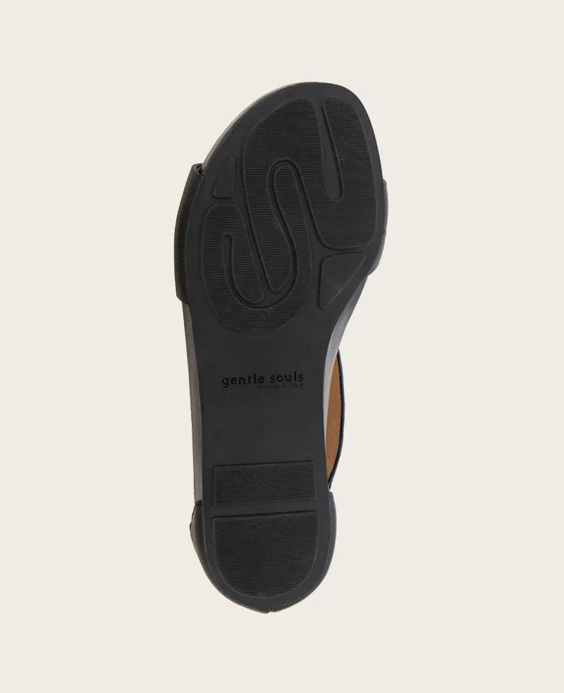 GENTLE SOULS - Gwen Leather Wedge Sandal