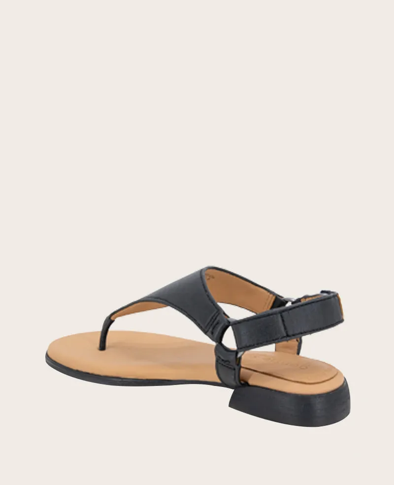 GENTLE SOULS - Holly Leather Ankle Strap Thong