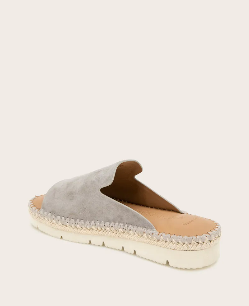 GENTLE SOULS - Leilani Suede Platform Slip On Sandal