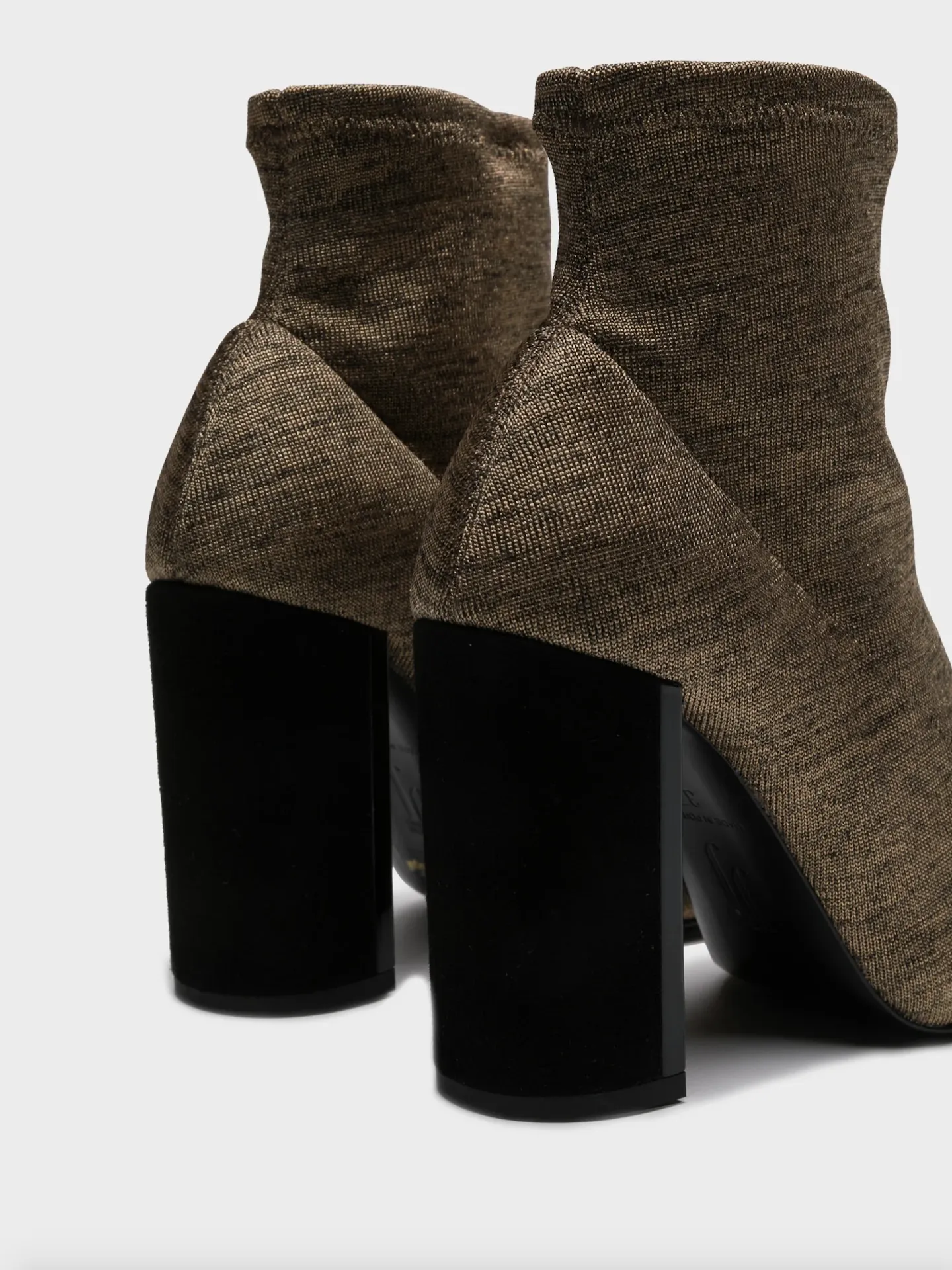 Gold Sock Boots