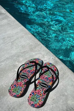 Havaianas Slim Floral Romantic Beige