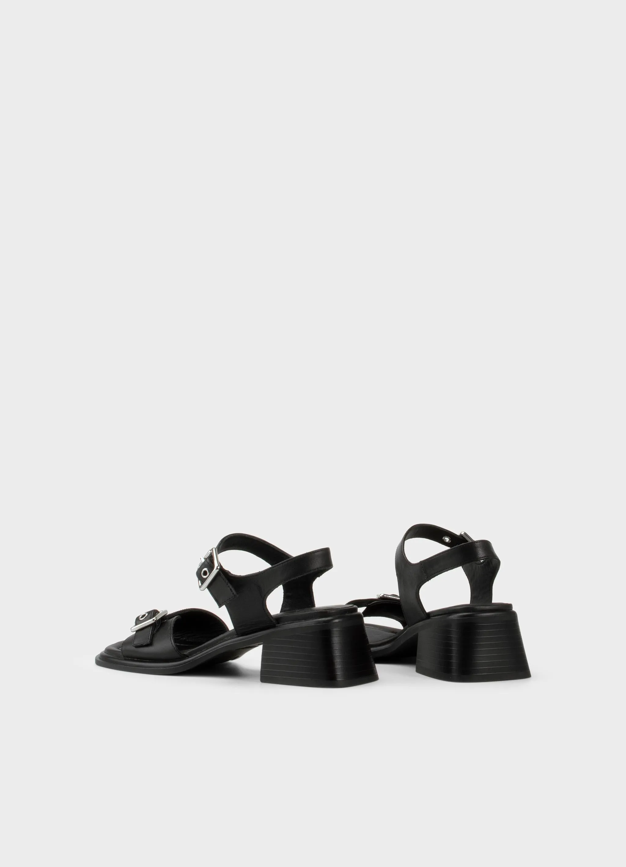INES DOUBLE BUCKLE SANDAL