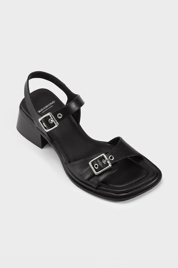 INES DOUBLE BUCKLE SANDAL