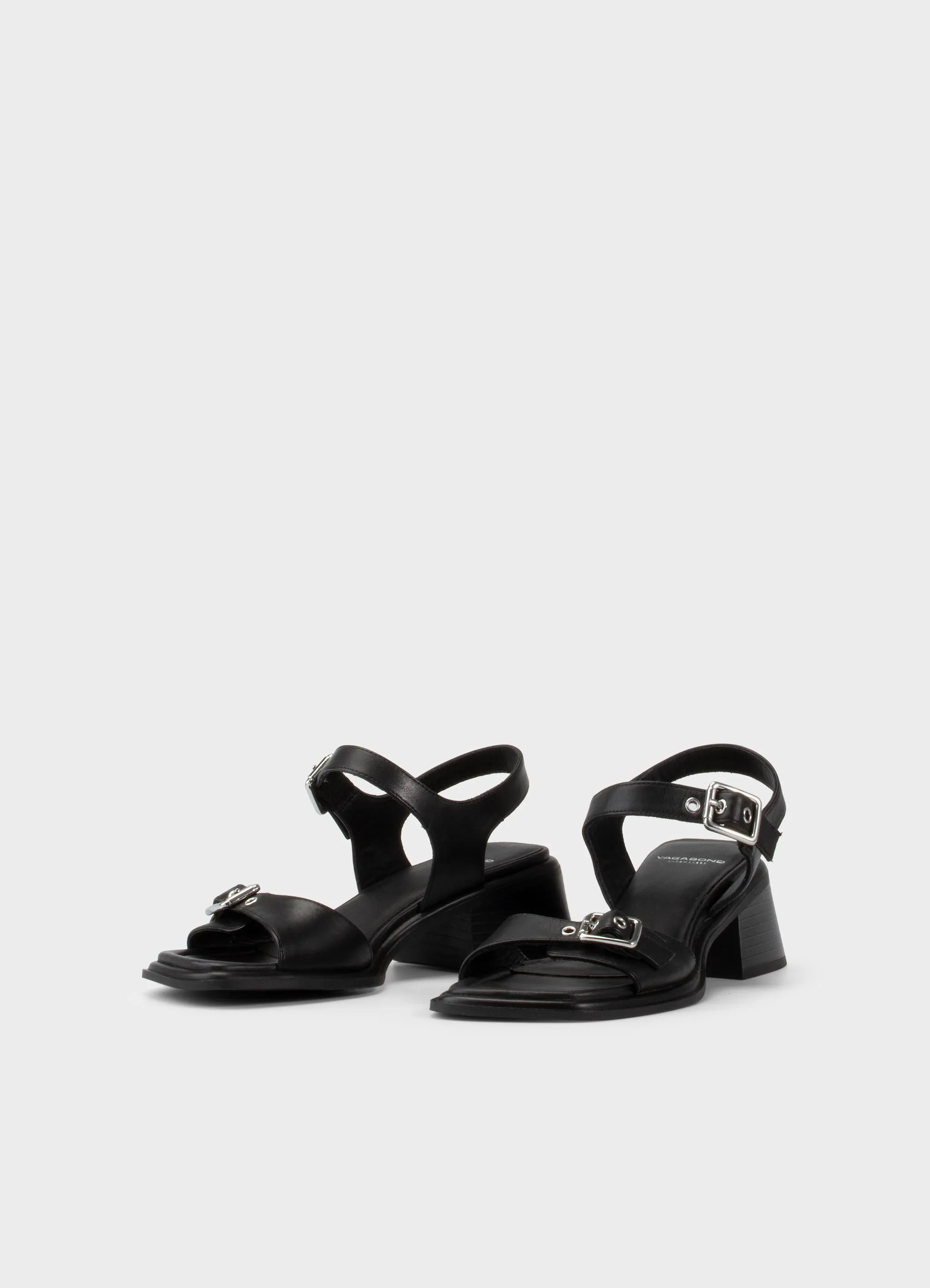 INES DOUBLE BUCKLE SANDAL