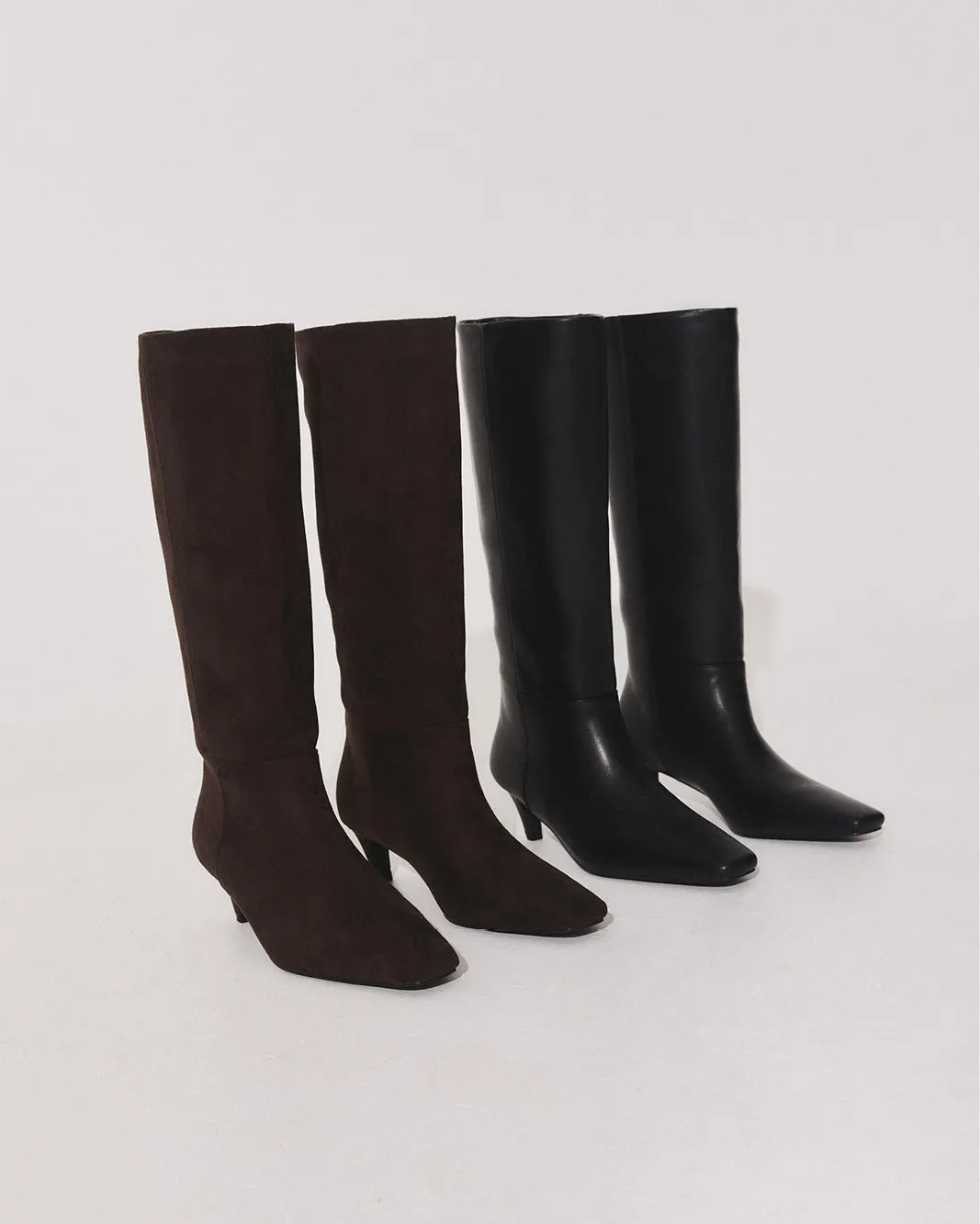 JOVIE  - DARK CACAO SUEDE