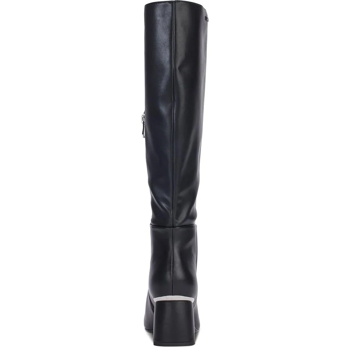 KW442910 Womens Wide Calf Manmade Knee-High Boots
