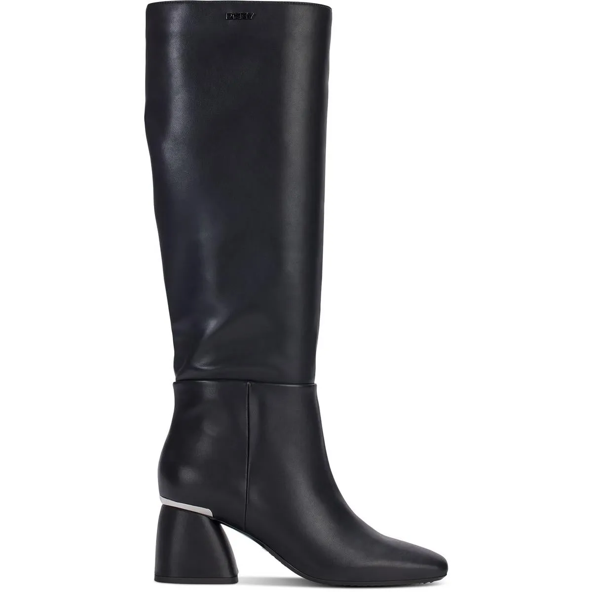 KW442910 Womens Wide Calf Manmade Knee-High Boots