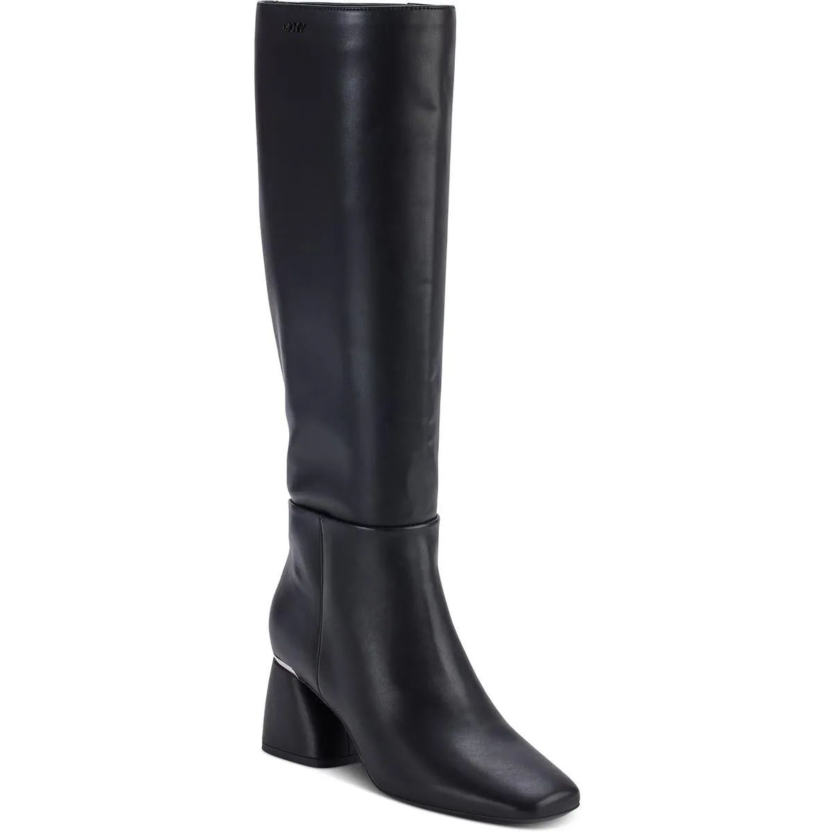 KW442910 Womens Wide Calf Manmade Knee-High Boots