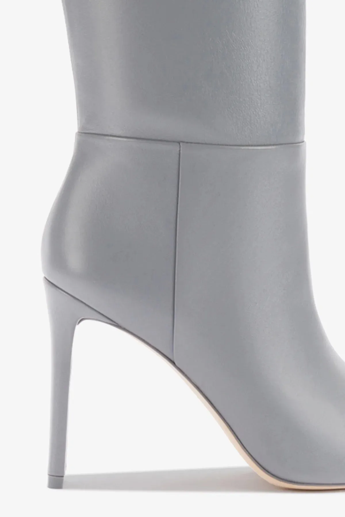 Larroud x Jennifer Fisher Boot In Cement Grey Leather