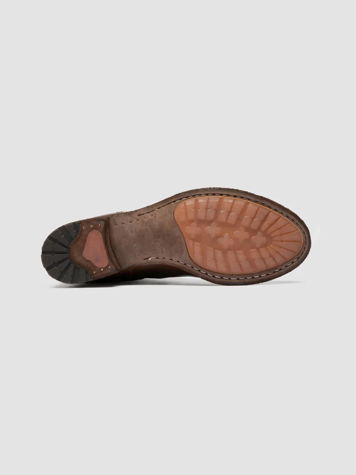 LEXIKON 012 - Brown Leather Derby Shoes