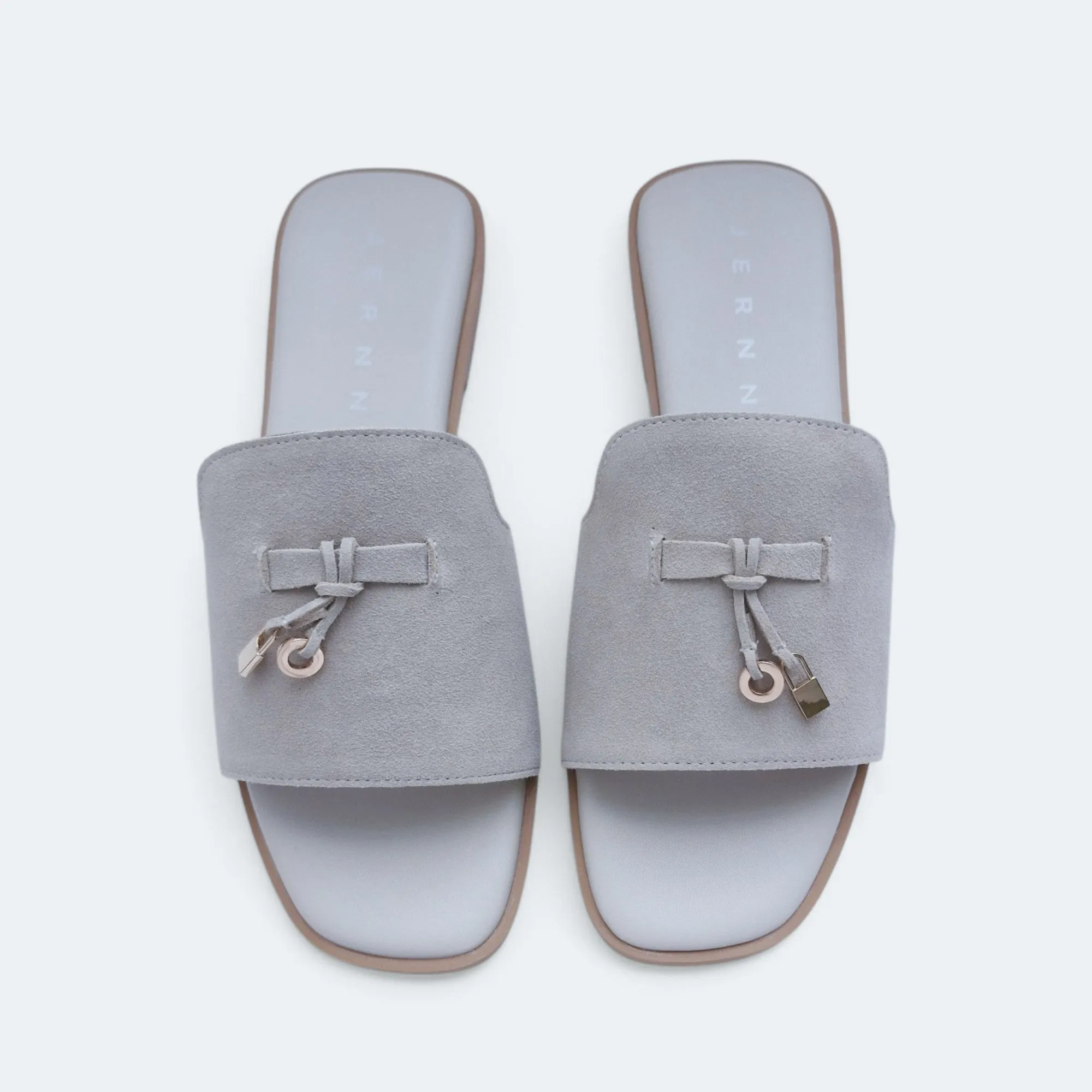 Lia Premium Suede Leather Flats
