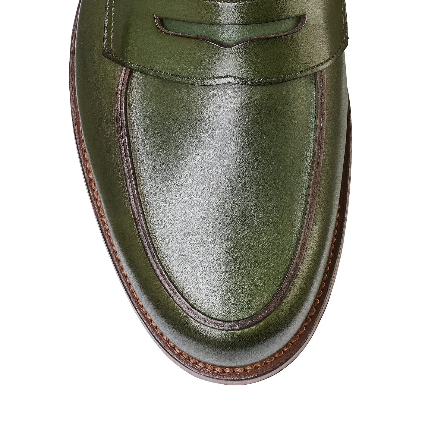 Lilou Green Calf