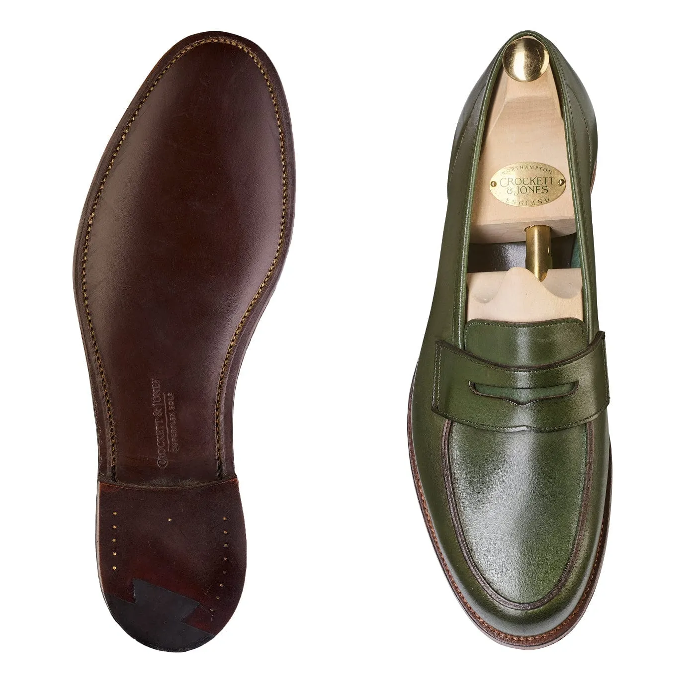 Lilou Green Calf