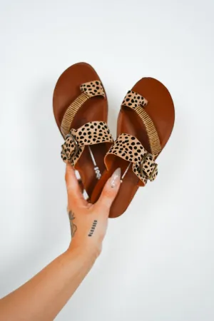 Los Cabos Bria Sandal Cheetah