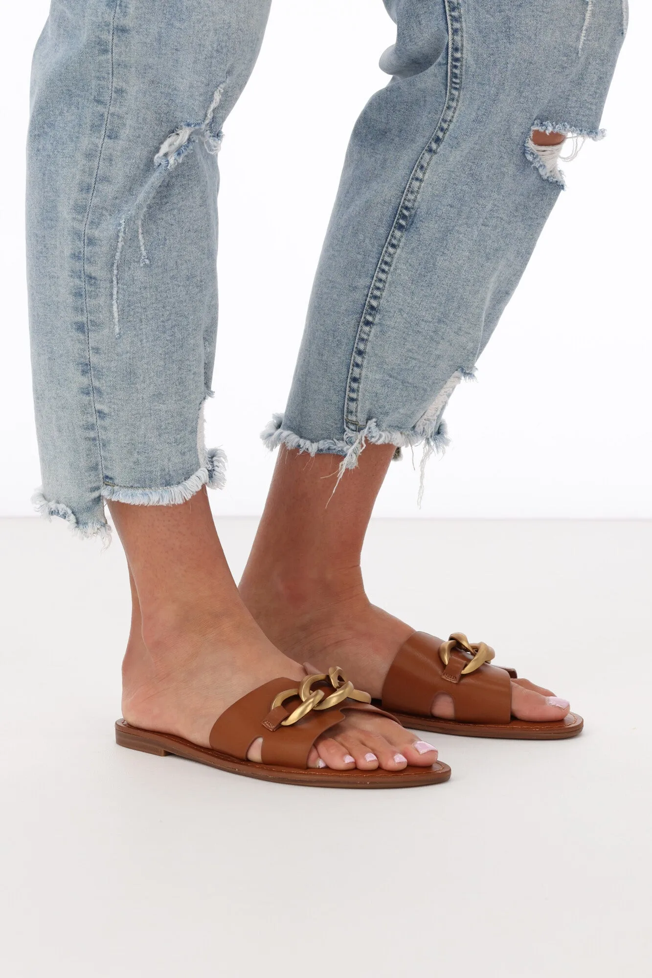 Los Cabos Maiz Sandal Brandy