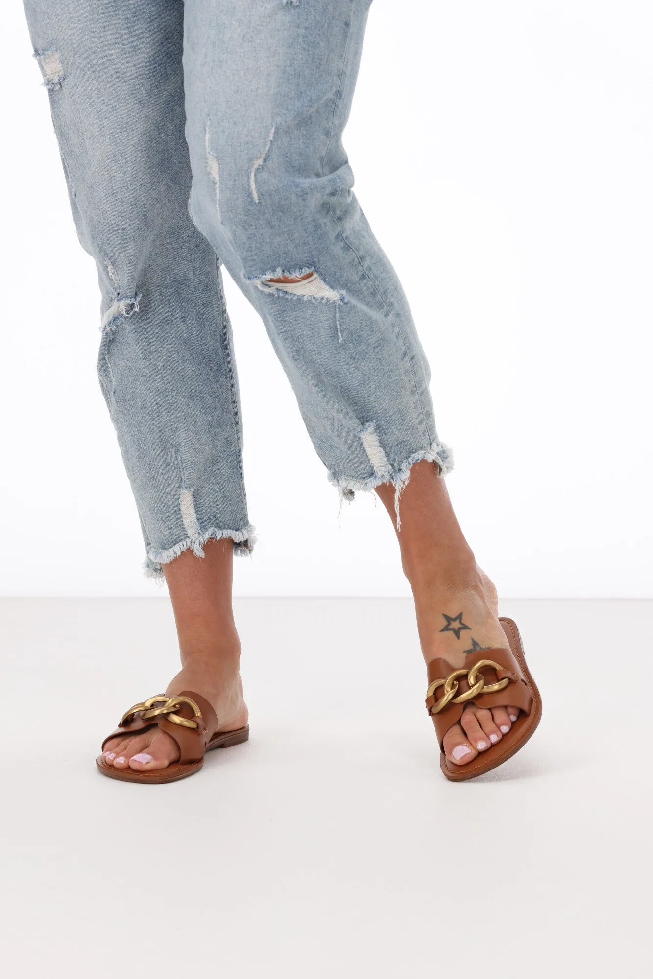 Los Cabos Maiz Sandal Brandy